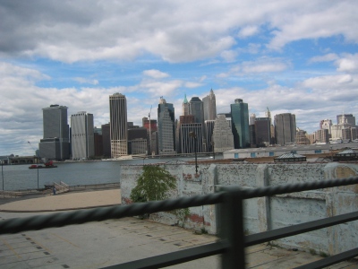 16 September 2007, the Financial District from the Brooklyn-Queens Expressway