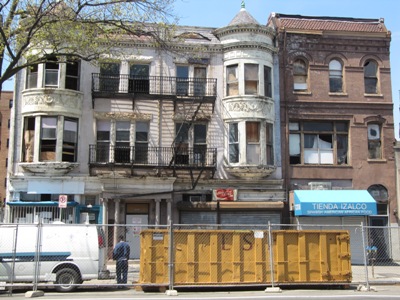 The last of the 1968 Martin Luther King, Jr. assassination riot damage, 14th Street NW, between N Street and Rhode Island NW, 24 April 2009