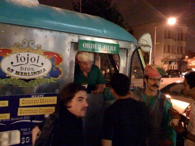 The Fojol Brothers traveling culinary carnival, 14th Street, just south of U Street, 20 June 2009, 1:45 AM