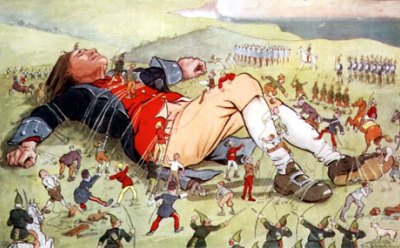 Gulliver and the Lilliputians