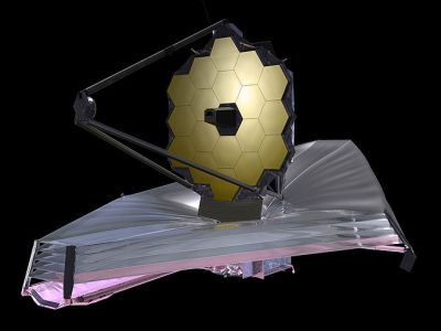 Artist's conception of the James Webb Space Telescope, NASA, 2009
