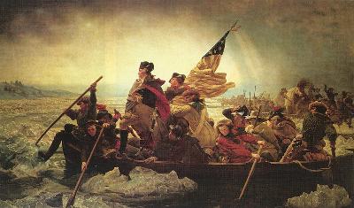 Emanuel Leutze, Washington Crossing the Delaware, 1851, Metropolitan Museum of Art, New York City