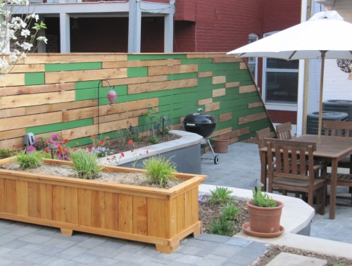 Repurposed neighborhood back parking stall, Mount Pleasant, Washington, D.C., 13 April 2012
