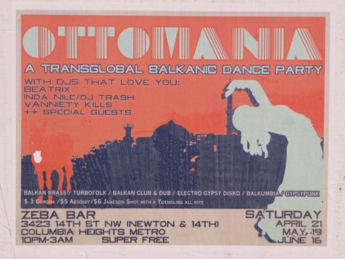 Ottomania: A Transglobal Balkanic Dance Party, Columbia Heights, Washington, D.C., 1 May 2012