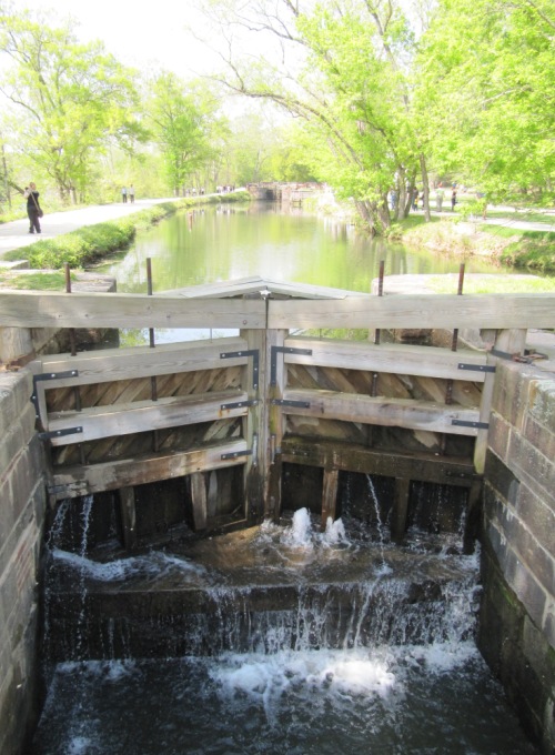 Lock 18, the C&O Canal at Great Falls, 27 April 2013